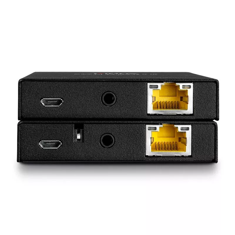 Lindy 50m Cat.6 HDMI 4K60 ja IR pikendaja koos PoC ja Loop Out'iga