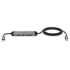 Lindy DST-Micro 140, USB-C sülearvuti mikro dokkimisjaam 4K toega ja 1,4 m 60 W laadimiskaabliga