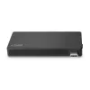 Lindy DST-Micro, USB-C sülearvuti mikro-dokkumisjaam 4K toega ja 100 W läbiva laadimisega