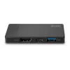 Lindy DST-Micro, USB-C sülearvuti mikro-dokkumisjaam 4K toega ja 100 W läbiva laadimisega