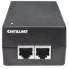 Intellinet Gigabit Ultra PoE+ injektor, 1 x 60 W port, ühildub IEEE 802.3bt ja IEEE 802.3at/af, plastikkorpus