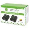 AV saatja ja vastuvõtja TECHLY IDATA EXT-E70 — HDMI pikendaja üle Cat6/6a/7 kaabli, Full HD 1920x1080, 60 m, 10,2 Gbit/s, HDCP, must