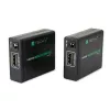 AV saatja ja vastuvõtja TECHLY IDATA EXT-E70 — HDMI pikendaja üle Cat6/6a/7 kaabli, Full HD 1920x1080, 60 m, 10,2 Gbit/s, HDCP, must