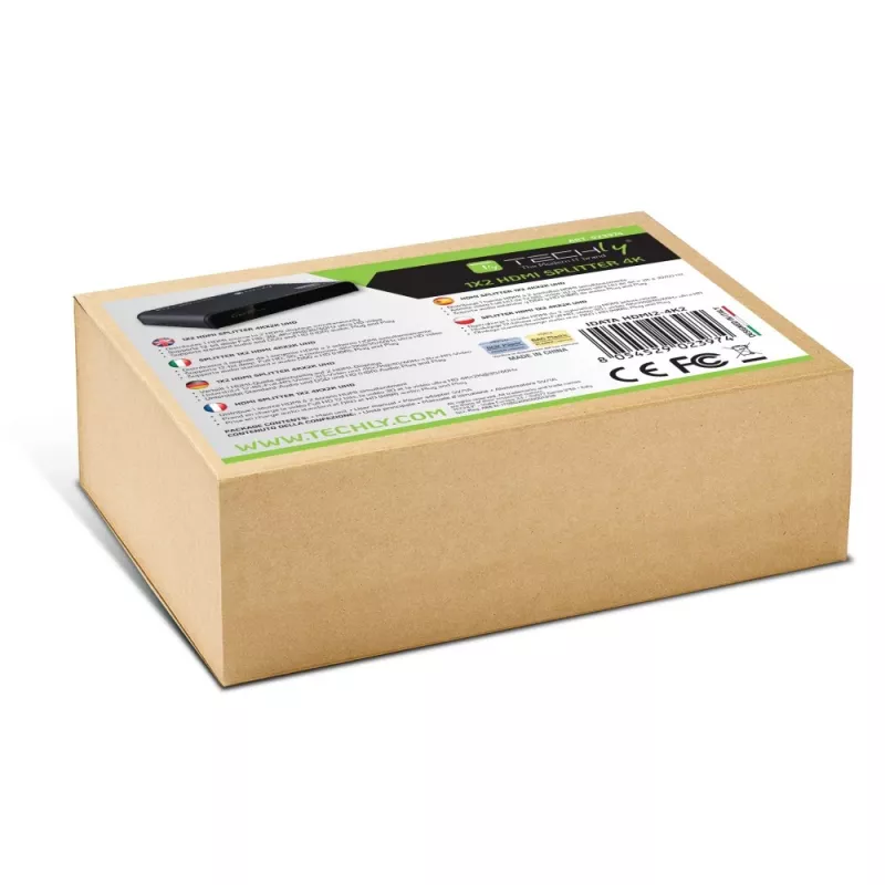 Techly IDATA HDMI2-4K2 videopihustaja HDMI 2x HDMI