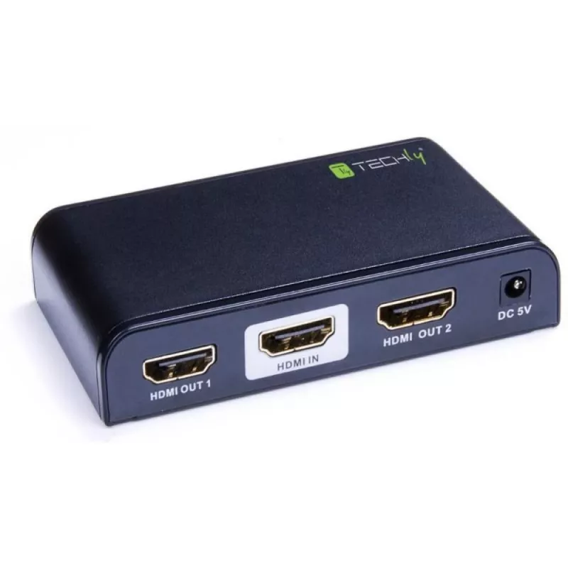 Techly IDATA HDMI2-4K2 videopihustaja HDMI 2x HDMI