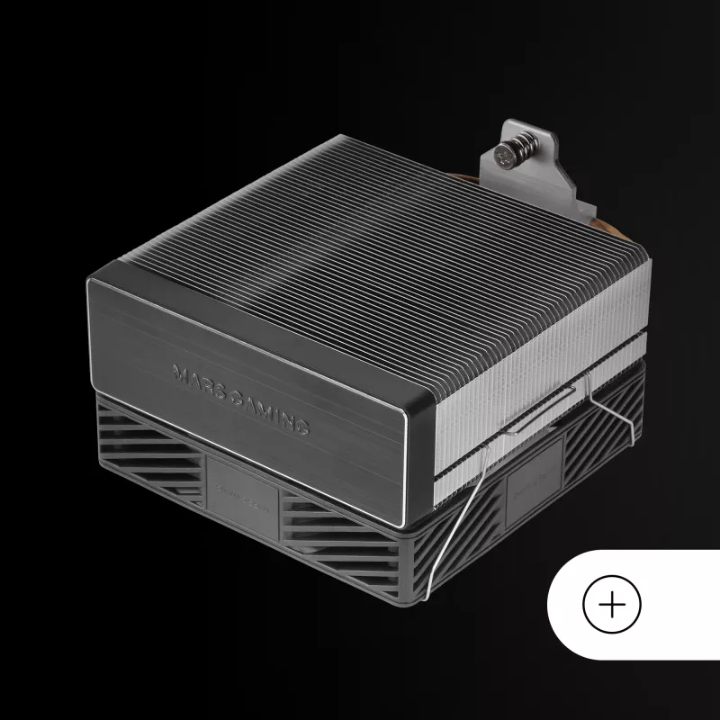 Mars Gaming MCPU-X4 protsessori õhkjahuti 12 cm Must 1 tk