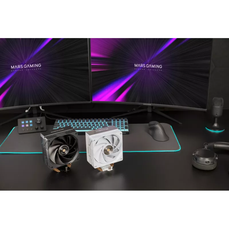 Mars Gaming MCPU-X4 protsessori õhkjahuti 12 cm Must 1 tk