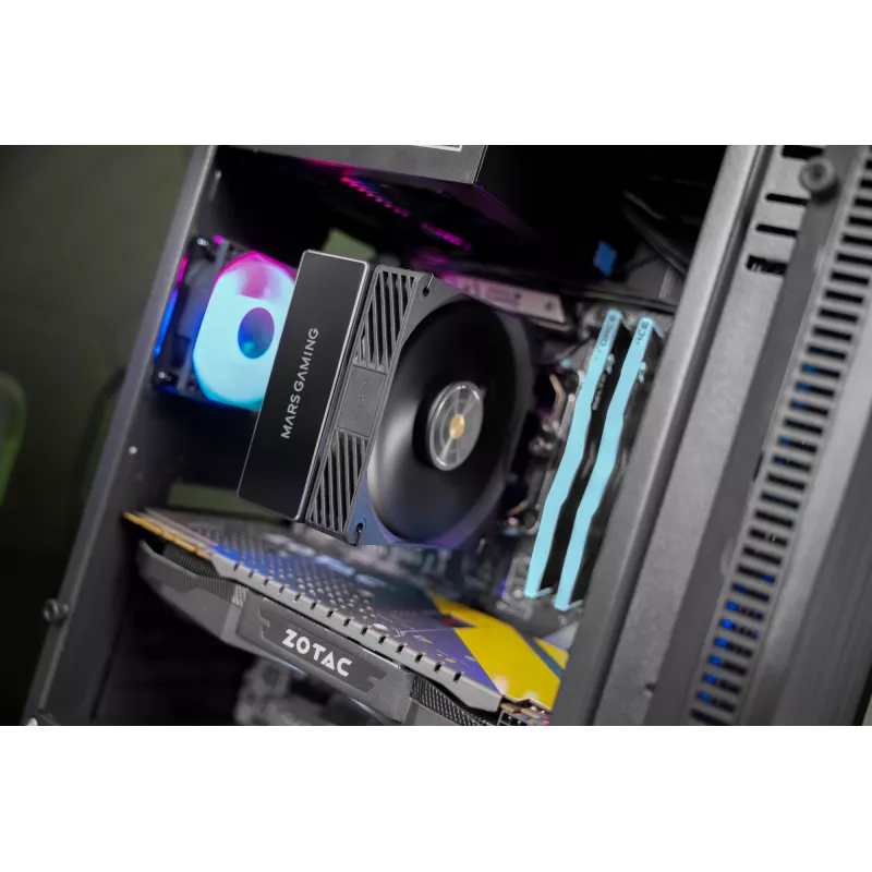Mars Gaming MCPU-X4 protsessori õhkjahuti 12 cm Must 1 tk