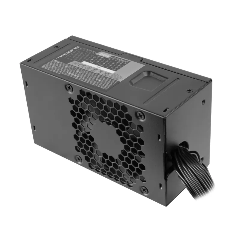 Toiteplokk TACENS Anima APTII500P 500 W TFX, 24-pin ATX, mittemodulaarne, must
