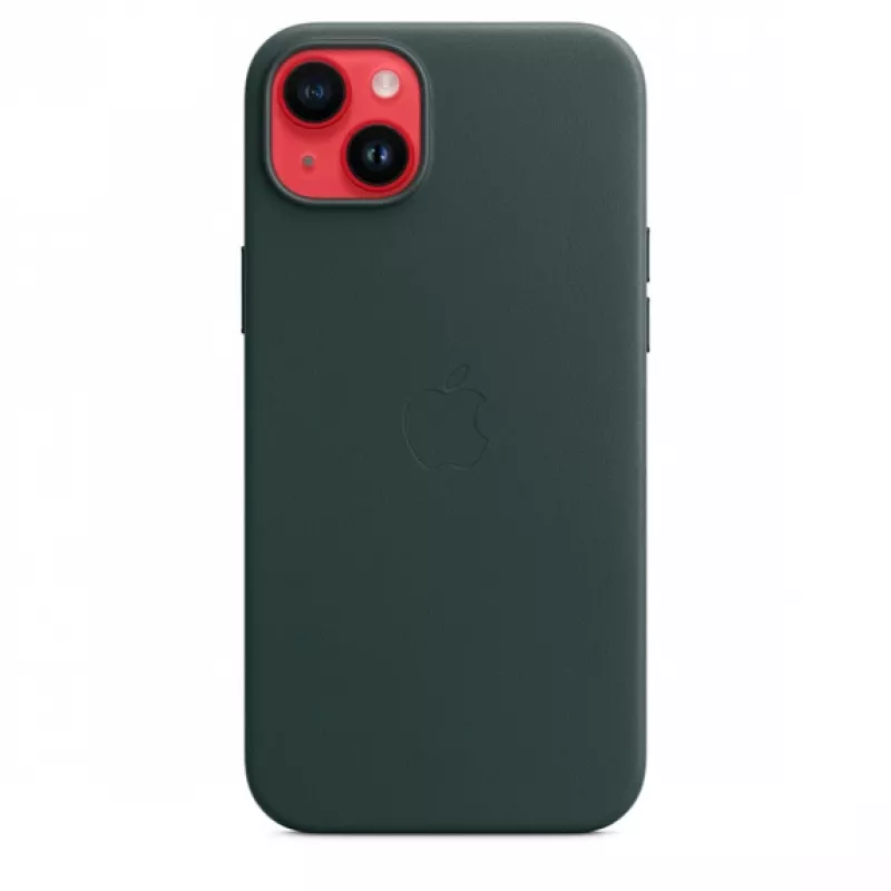 Apple Leather Case with MagSafe iPhone 14 Plus Metsaroheline