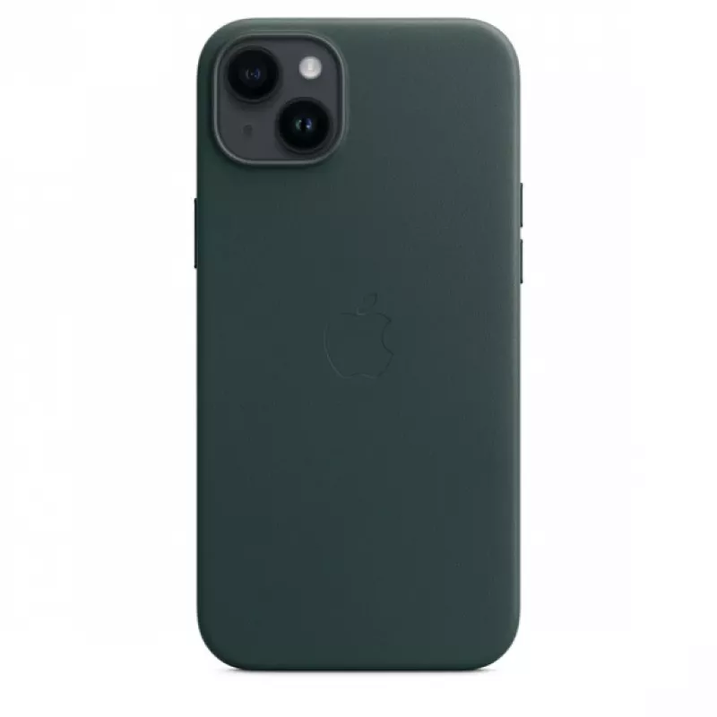 Apple Leather Case with MagSafe iPhone 14 Plus Metsaroheline