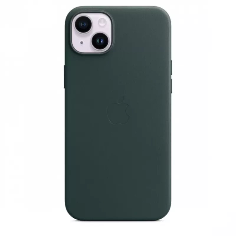 Apple Leather Case with MagSafe iPhone 14 Plus Metsaroheline