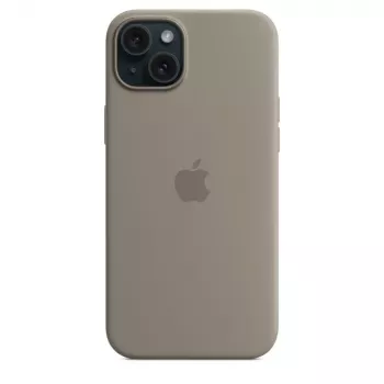 APPLE Apple'i silikoonümbris MagSafe'iga iPhone 15 Plus jaoks, savivärvi