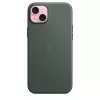 APPLE Apple FineWoven Case MagSafe'iga iPhone 15 Plus Evergreen