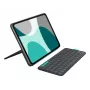 LOGITECH Flip Folio Graphite - iPad Pro 11-tolline (M4) iPad Air 11-tolline (M2 & M3) iPad Air (5. põlvkond) - Qwerty UK