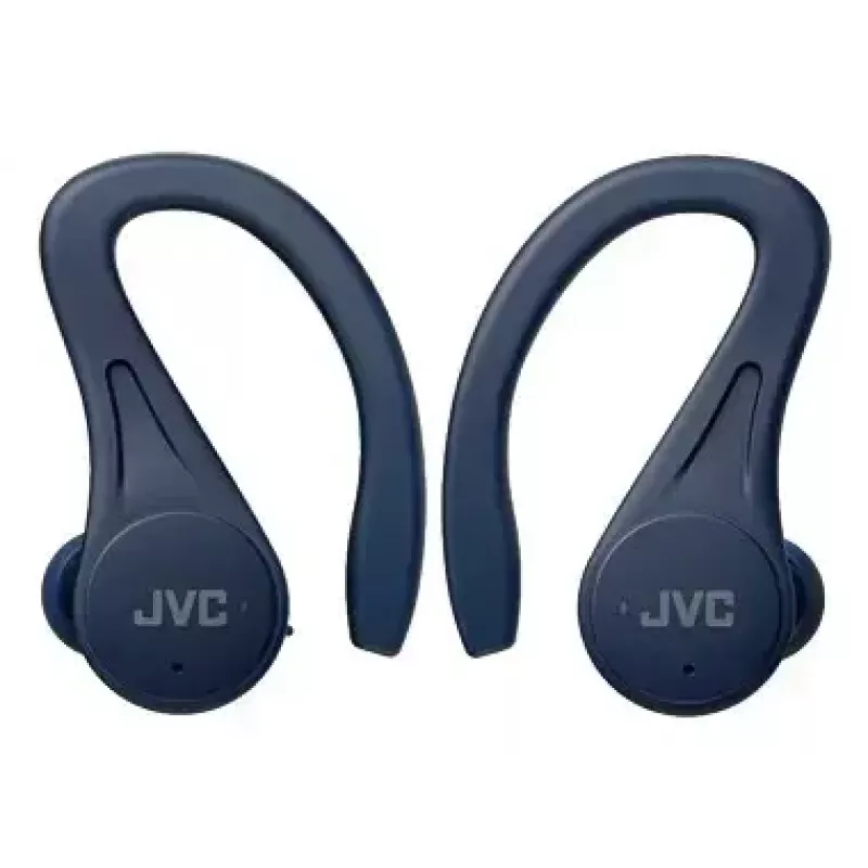 Kõrvasisesed kõrvaklapid JVC HA-EC25TAU — True Wireless, Bluetooth 5.1, IPX5, kõrvakinnitus, 6 mm draiverid, 30 h koos ümbrisega, sinine