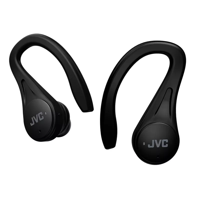 JVC Sports TWS Must, True Wireless Stereo (TWS), 20 - 20000 Hz, Kõned/Muusika, 6,8 g, Peakomplekt, Must
