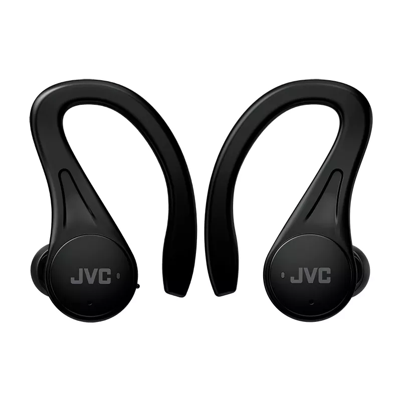 JVC Sports TWS Must, True Wireless Stereo (TWS), 20 - 20000 Hz, Kõned/Muusika, 6,8 g, Peakomplekt, Must