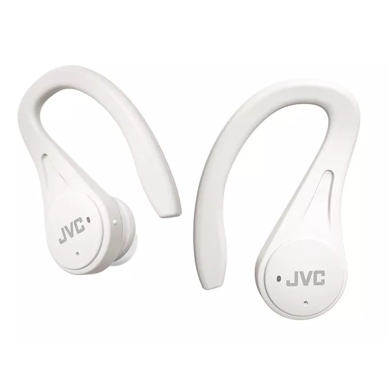 JVC Sports TWS Valge, True Wireless Stereo (TWS), 20 - 20000 Hz, Kõned/Muusika, 6,8 g, Peakomplekt, Valge