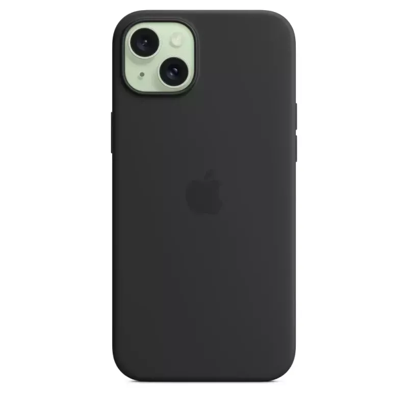 APPLE Apple silikoonist ümbris MagSafe'iga iPhone 15 Plus must