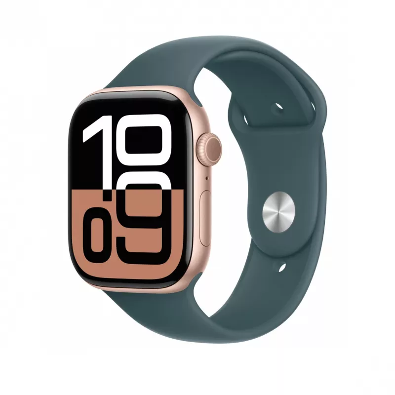 APPLE 46mm järve rohelise tooniga spordirihm - S/M