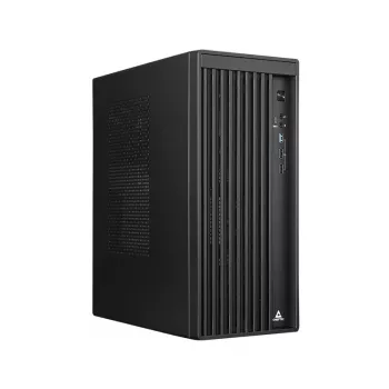 PC korpus CHIEFTEC BS-20B-OP Midi Tower, must, microATX/Mini-ITX, 2x 3,5 tolli, max GPU 27 cm, 1x 5,25 tolli sahtel, USB-C