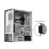 PC korpus CHIEFTEC BS-20B-OP Midi Tower, must, microATX/Mini-ITX, 2x 3,5 tolli, max GPU 27 cm, 1x 5,25 tolli sahtel, USB-C