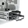 PC korpus CHIEFTEC BS-20B-OP Midi Tower, must, microATX/Mini-ITX, 2x 3,5 tolli, max GPU 27 cm, 1x 5,25 tolli sahtel, USB-C