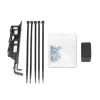 PC korpus CHIEFTEC BS-20B-OP Midi Tower, must, microATX/Mini-ITX, 2x 3,5 tolli, max GPU 27 cm, 1x 5,25 tolli sahtel, USB-C