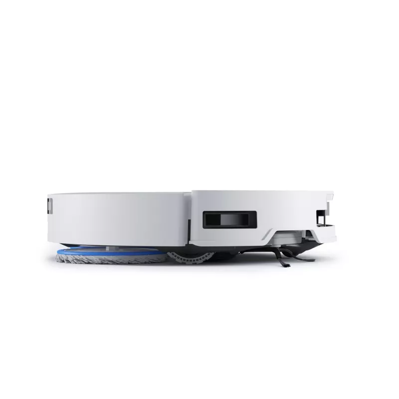 Robotolmuimeja Ecovacs Deebot T50 Pro Omni — 185 min tööaeg, 6400 mAh aku, 3 L baastolmu mahutavus, D-ToF lidar navigatsioon, märgpühkimine, 9 mm ületus