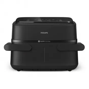 Philips 1000 series NA150/00 fritüür Topelt 7 L Eraldiseisev 2450 W Kuumaõhufritüür Must