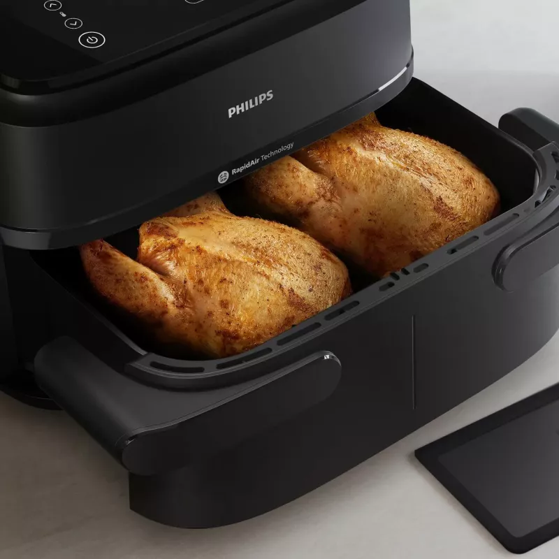 Philips 1000 series NA150/00 fritüür Topelt 7 L Eraldiseisev 2450 W Kuumaõhufritüür Must