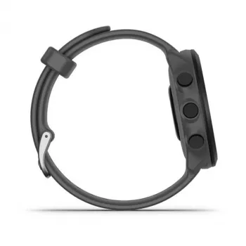 Nutikell GARMIN Forerunner 55, ümmargune 42 mm korpus, hall, silikoonrihm, GPS/GLONASS/Galileo, 5 ATM veekindlus