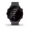 Nutikell GARMIN Forerunner 55, ümmargune 42 mm korpus, hall, silikoonrihm, GPS/GLONASS/Galileo, 5 ATM veekindlus