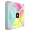 CORSAIR Qx RGB Series Icue Link Qx140 RGB Valge140mm Magnetic Dome RGB Fan Expansion Kit