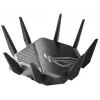 ASUS GT-AXE11000 traadita ruuter Gigabit Ethernet Kolmriba (2,4 GHz / 5 GHz / 6 GHz) Must