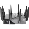 ASUS GT-AXE11000 traadita ruuter Gigabit Ethernet Kolmriba (2,4 GHz / 5 GHz / 6 GHz) Must