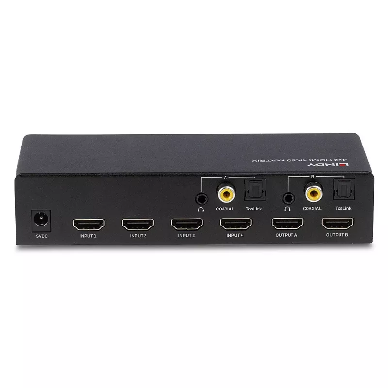 AV maatrikslüliti Lindy 4x2 HDMI 4K60 Matrix