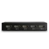 Lindy 5-pordiline HDMI 18G lüliti, HDMI, metall, must, 18 Gbit/s, RF, 4K Ultra HD