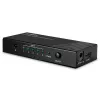 Lindy 5-pordiline HDMI 18G lüliti, HDMI, metall, must, 18 Gbit/s, RF, 4K Ultra HD