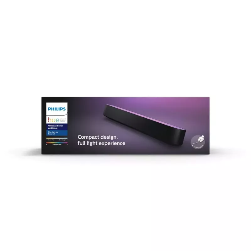 Philips Hue Valge and colour ambience Play light bar üksikpakend