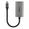 Lindy USB Type C HDMI 8K60 muundur, 0,11 m, USB USB-C, HDMI, isane, emane, sirge