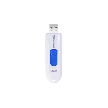 TRANSCEND Jetflash 790w - 512GB USB-mälupulk - USB 3.1 - valge