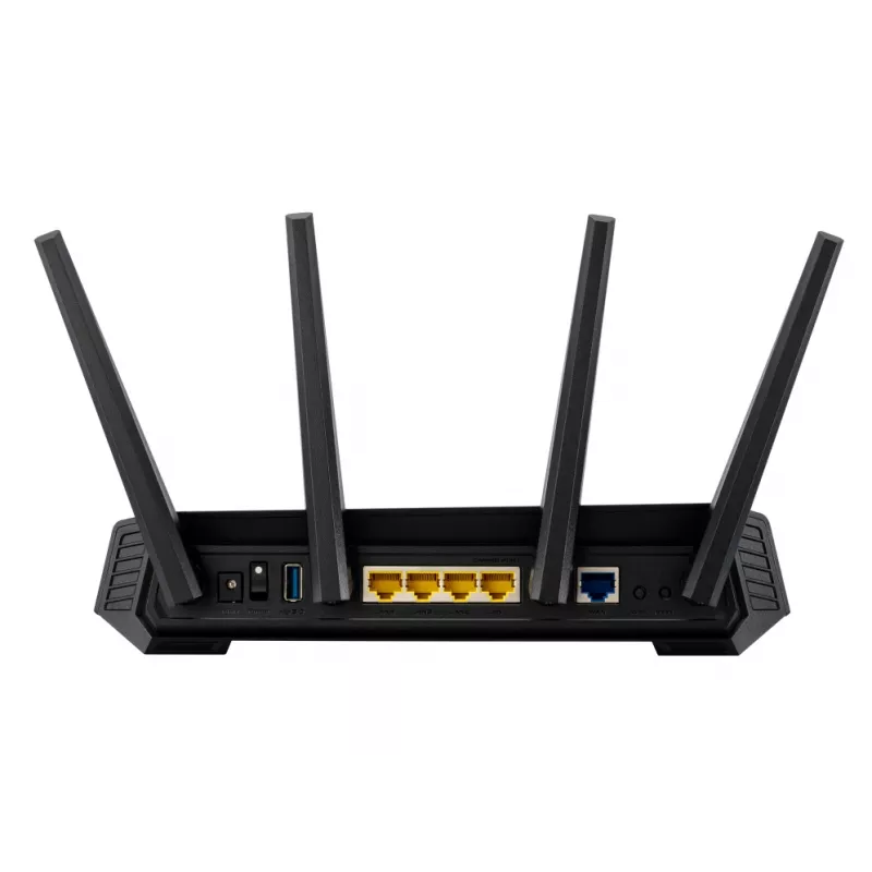 ASUS ROG STRIX GS-AX5400 juhtmevaba ruuter Gigabit Ethernet kahesageduslik (2,4 GHz / 5 GHz) Must