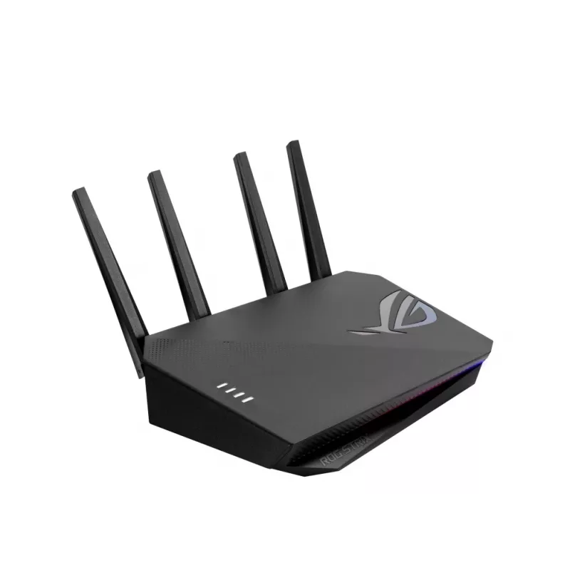 ASUS ROG STRIX GS-AX5400 juhtmevaba ruuter Gigabit Ethernet kahesageduslik (2,4 GHz / 5 GHz) Must