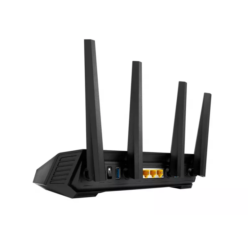 ASUS ROG STRIX GS-AX5400 juhtmevaba ruuter Gigabit Ethernet kahesageduslik (2,4 GHz / 5 GHz) Must