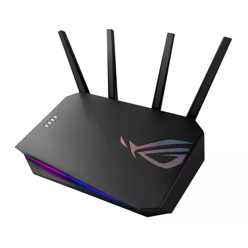 ASUS ROG STRIX GS-AX5400 juhtmevaba ruuter Gigabit Ethernet kahesageduslik (2,4 GHz / 5 GHz) Must