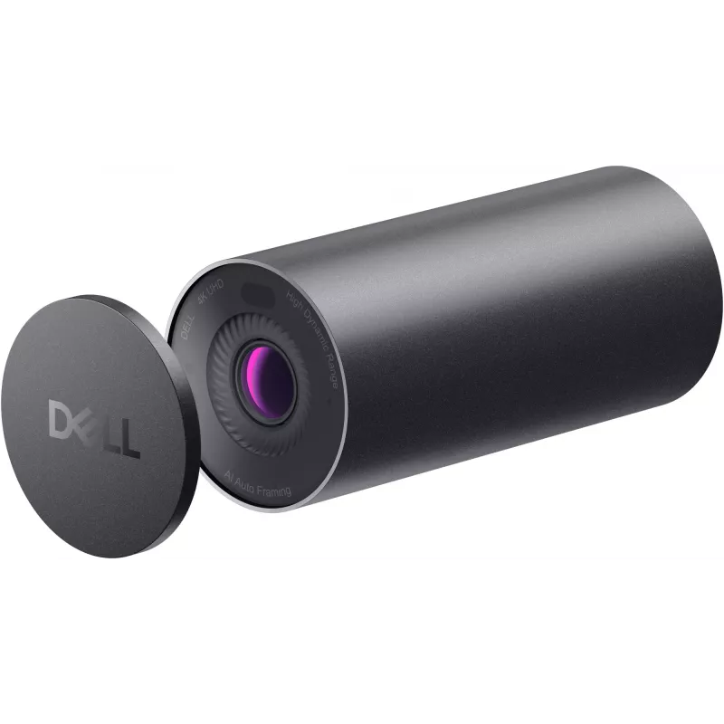 DELL UltraSharp veebikaamera, 8,3 MP, 3840 x 2160 pikslit, Full HD, 60 kaadrit/s, 5x, USB
