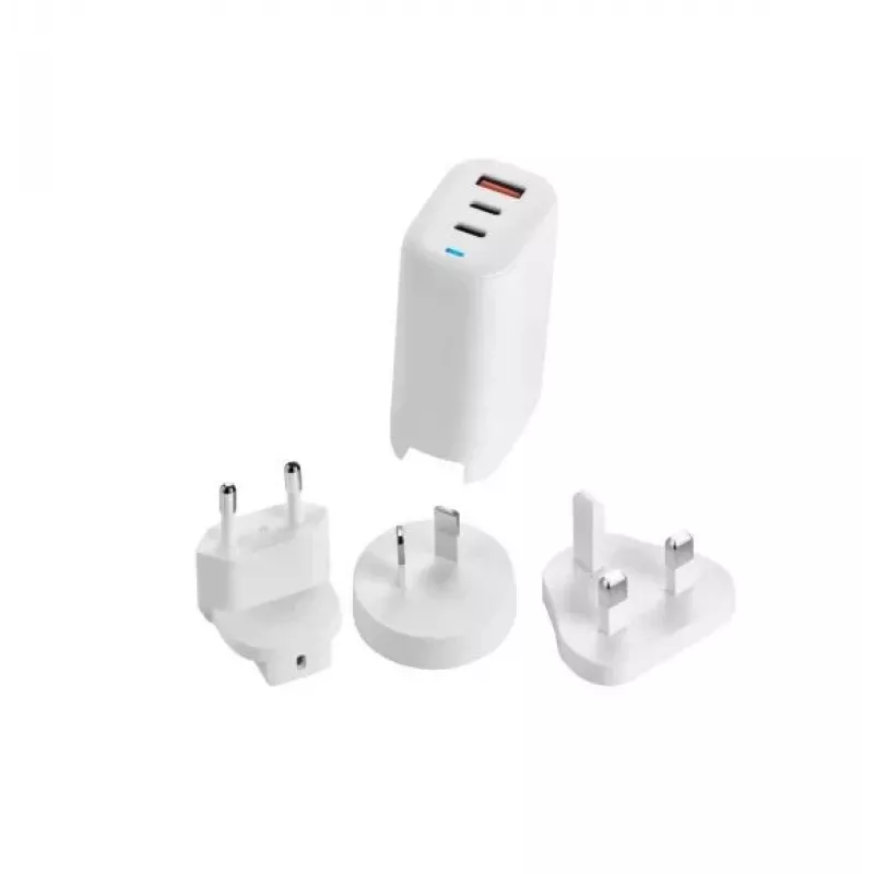 Laadija Acer GaN Tech 65W-19V universaalne siseruumides AC valge USB USB-C
