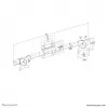 Neomounts FPMA-CB100Must kahekordne monitorivarre adapter 10–27 tolli